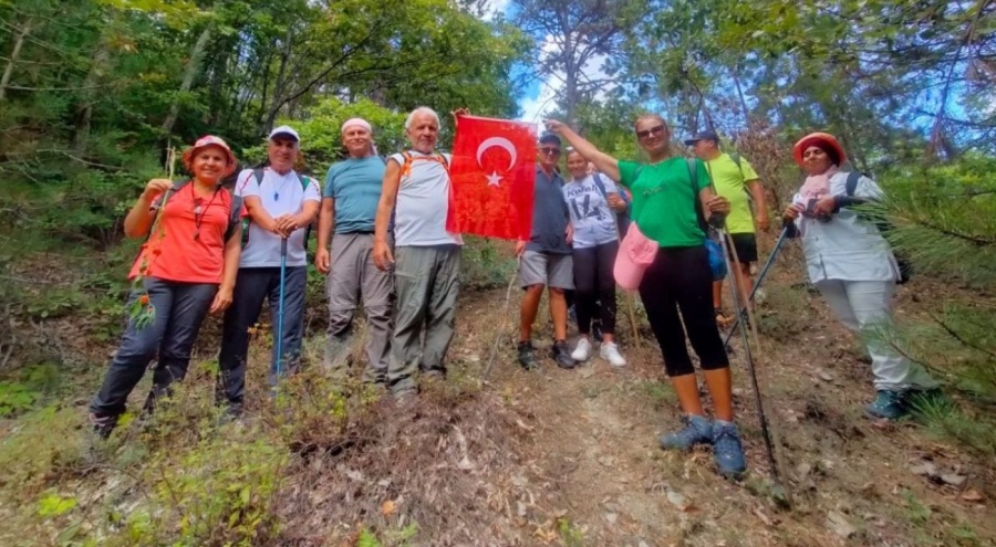 Mudanya'da 15 kilometrelik doğa yürüyüşü