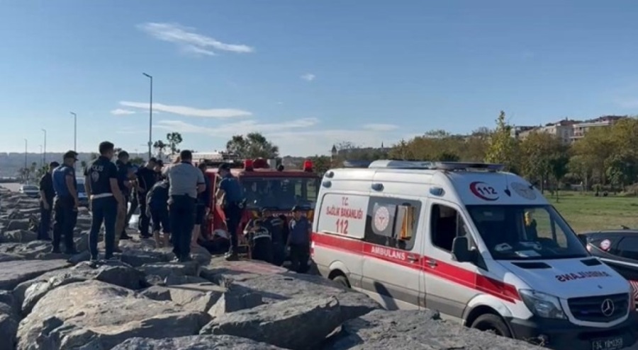 Sahilde kıyıya vuran ceset bulundu