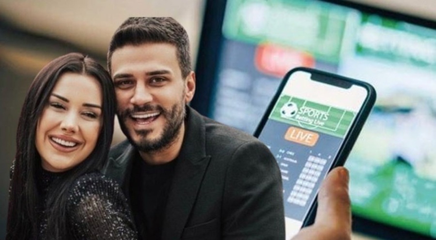 Yasadışı bahis sitesinde Engin Polat reklamı