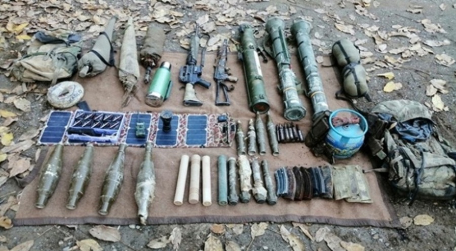 Hakkari'de silah ve mühimmat ele geçirildi