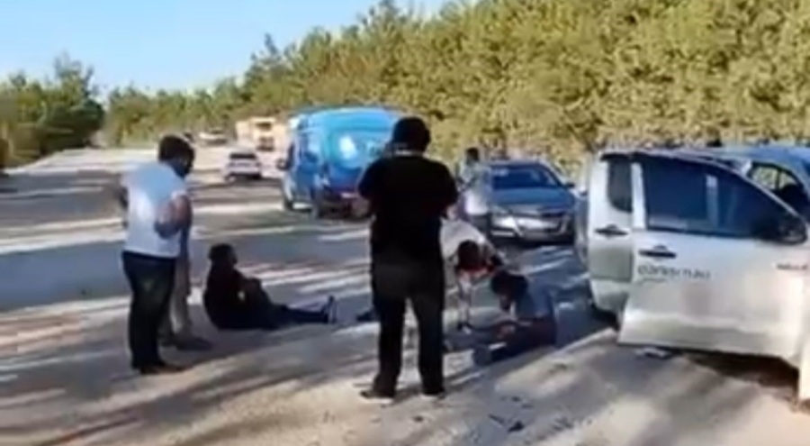 Bursa'da kamyonet ile otomobil kafa kafaya çarptı! Çok sayıda yaralı