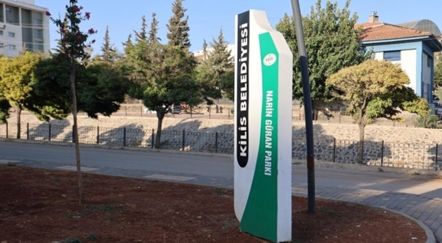 Narin'in adı Kilis'teki bir parka verildi