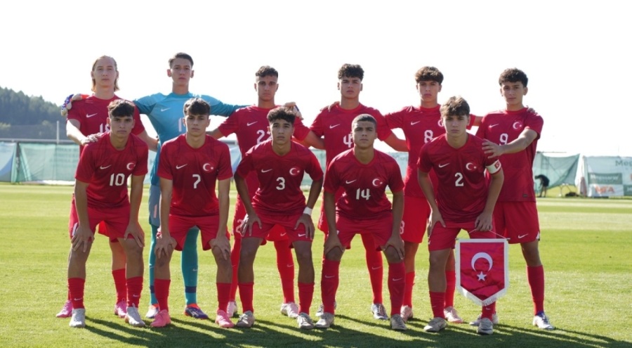 U16 Milli Takımı, Romanya'yı 5-1 mağlup etti