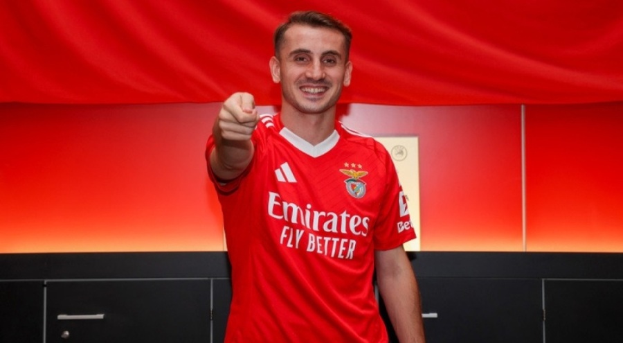 Kerem Aktürkoğlu, Benfica'da golle başladı!