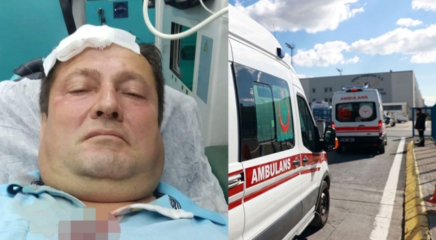 Evinin balkonunda otururken kabusu yaşadı