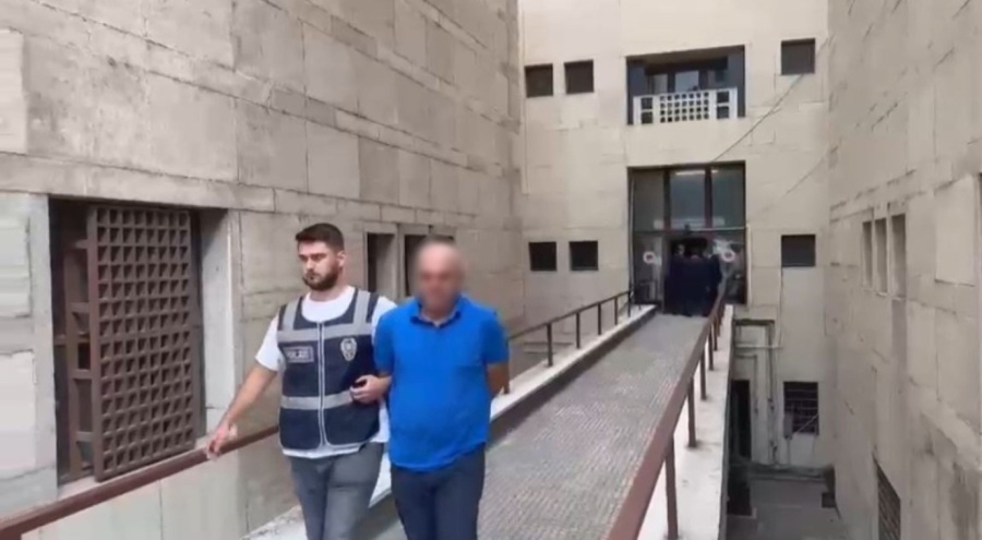 Bursa'da 44 yıl kesinleşmiş hapis cezası bulunan şüpheliyi kiralık araç yakalattı