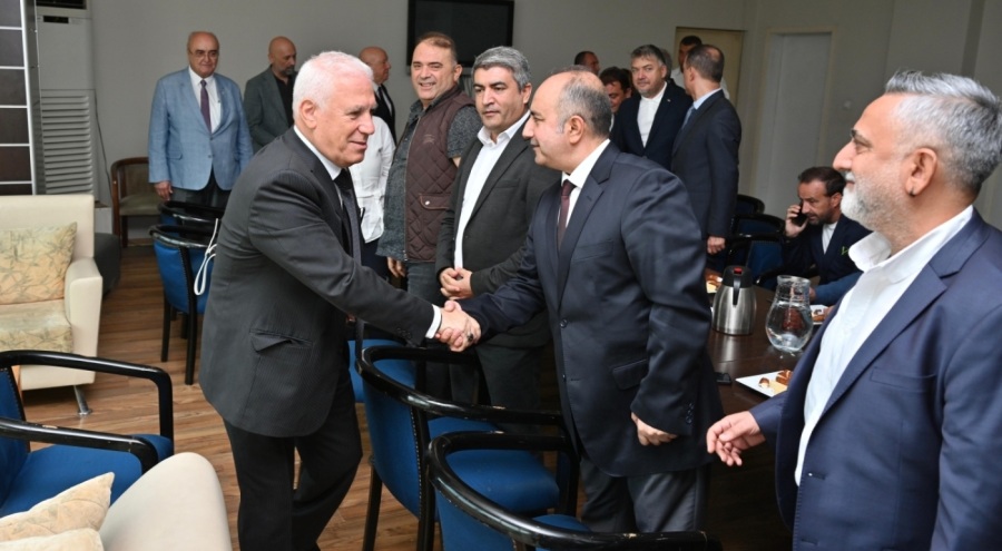 Başkan Bozbey, BGC Başkanlarla Yüz Yüze'nin ilk konuğu oldu