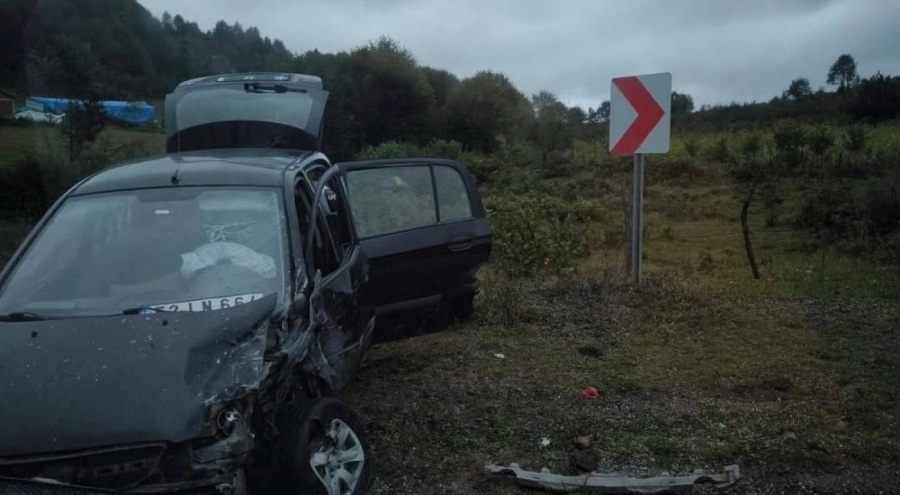Ordu'da kaza! 5 yaralı
