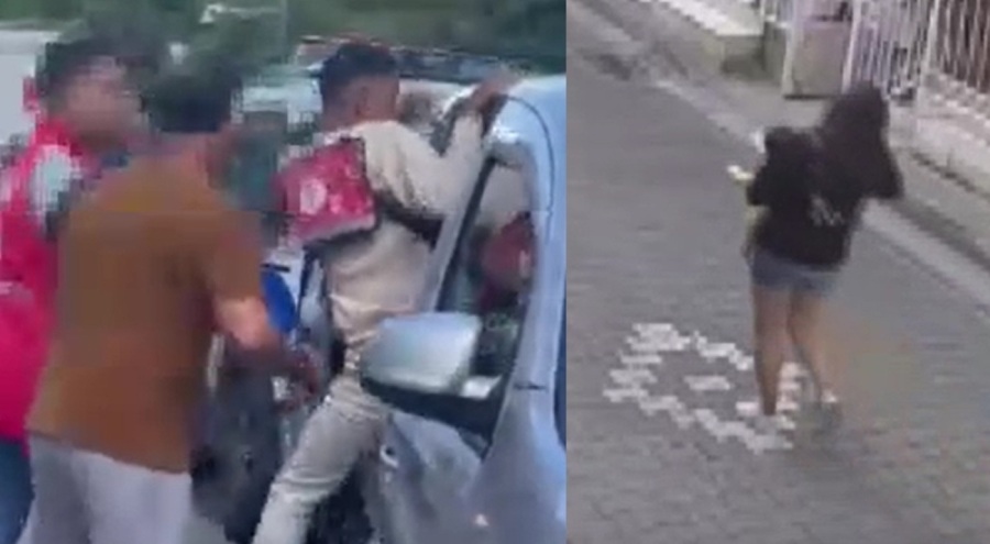 Motokurye iki kızı taciz etti, yakalandı!