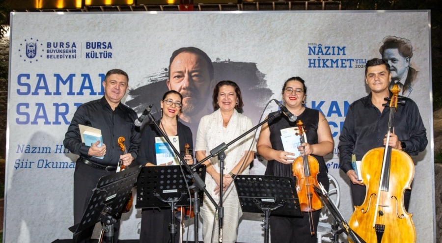 Nâzım Hikmet Bursa'da şiirlerle anıldı