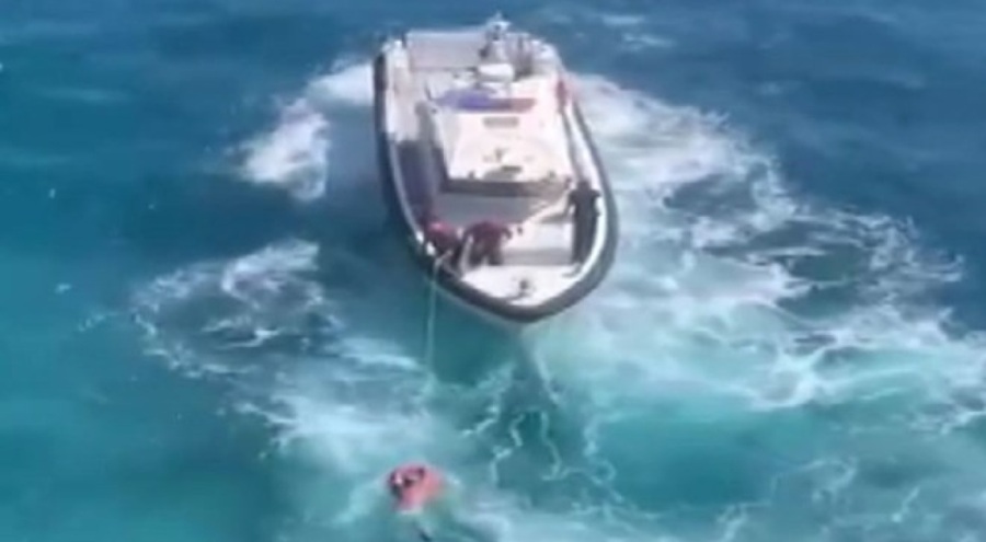 Boğulmak üzereyken ekipler yetişti