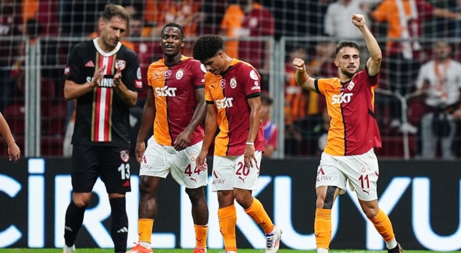 Galatasaray, Gaziantep FK karşısında galibiyeti kazandı