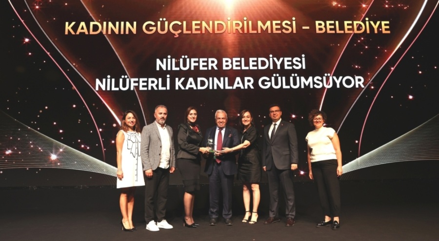 Nilüfer Belediyesi, "Nilüferli Kadınlar Gülümsüyor" projesiyle ödül kazandı