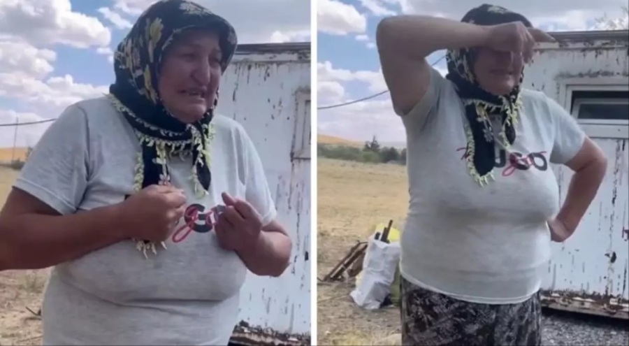 Konteynerde yaşayan kadının sözleri yürekleri burktu
