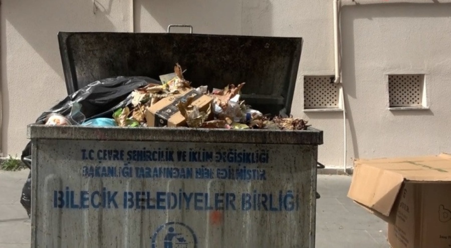 Bilecik'te çöp toplamama eylemi, vatandaşları zora soktu
