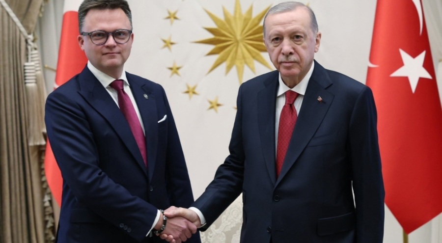 Cumhurbaşkanı Erdoğan, Polonya Meclis Başkanı'nı kabul etti