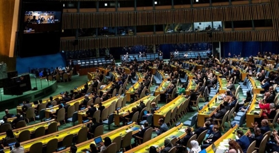 BM'de İsrail'in çekilmesini içeren karar büyük çoğunlukla kabul edildi