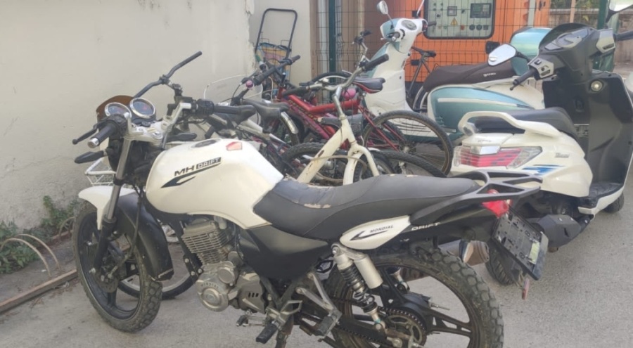 Bursa'da çalınan 2 motor 47 kamera incelenerek bulundu