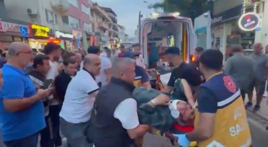 Bursa'da kaza! Yaya metrelerce savruldu