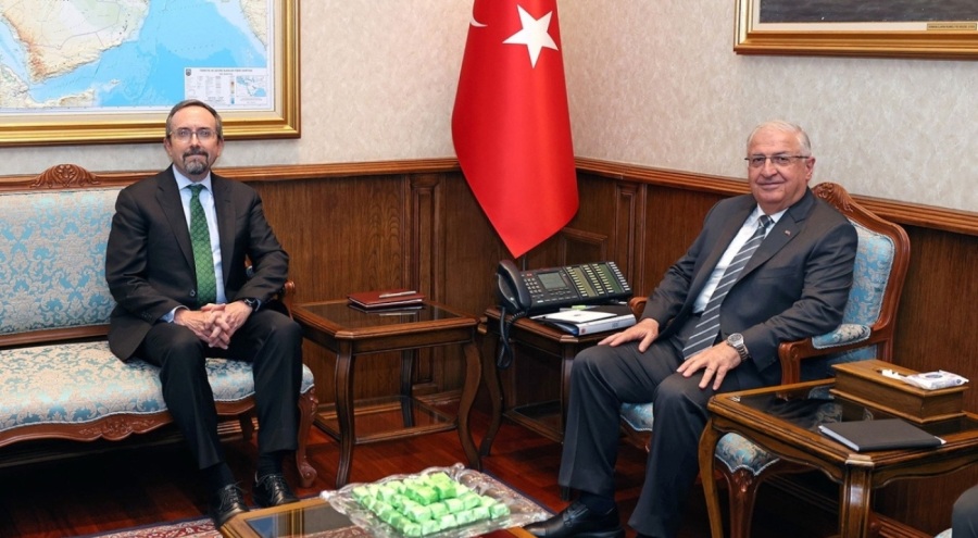 Bakan Güler, John Bass ile görüştü