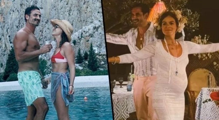 Özge Özpirinçci'den eşi Burak Yamantürk'e: Evlilik yıl dönümümüz kutlu olsun kocacığım