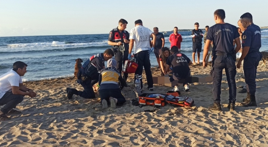 Boğulma tehlikesi geçiren iki kardeş hastaneye kaldırıldı