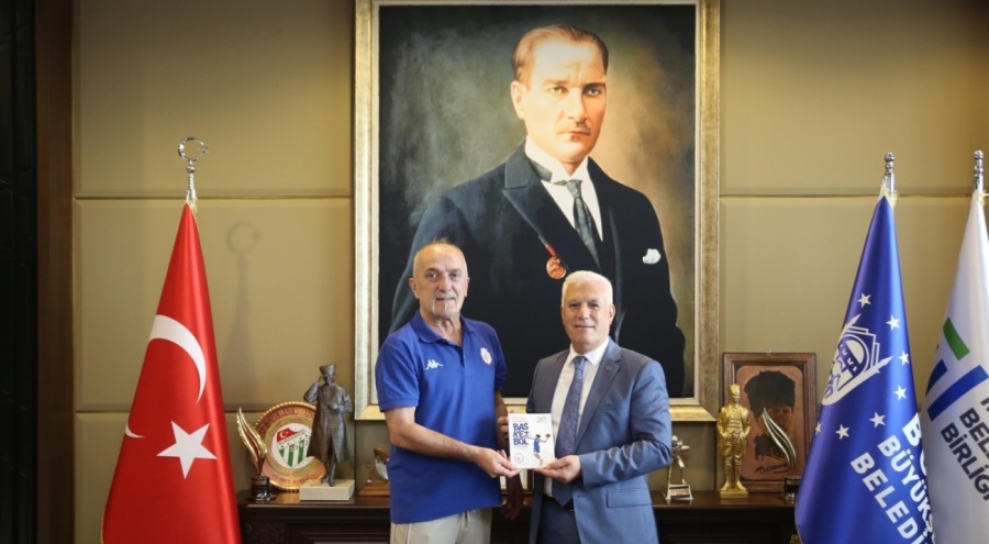 Yeşim Spor Kulübü'nden Başkan Bozbey'e nezaket ziyareti