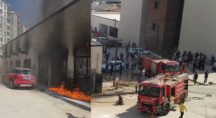 Mardin Eğitim ve Araştırma Hastanesi'nde yangın çıktı!