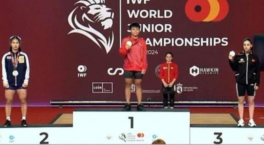 Milli sporcu Ezgi Kılıç'tan bronz madalya!