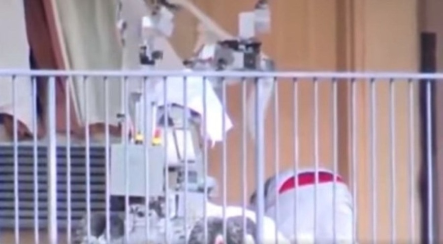 ABD'de robot polis suçluyu yakaladı