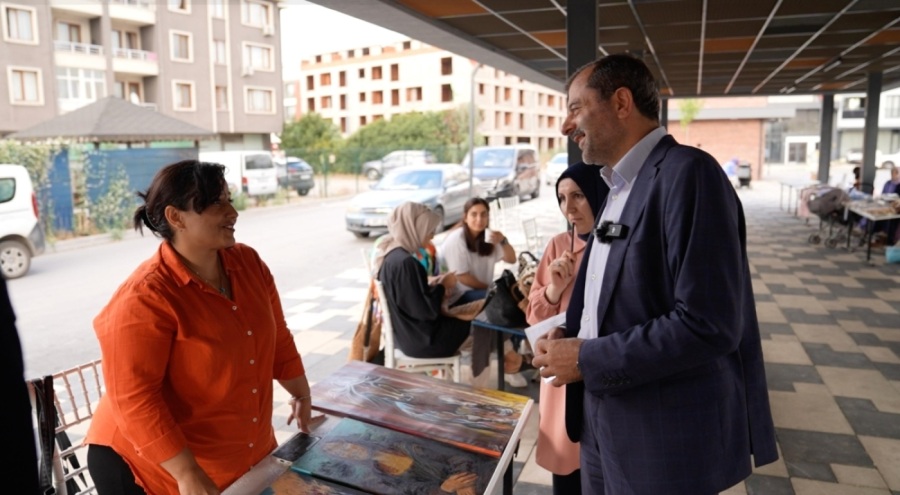 Bursa ''Gürsu Maharetli Eller Çarşısı" üreten kadınları buluşturuyor