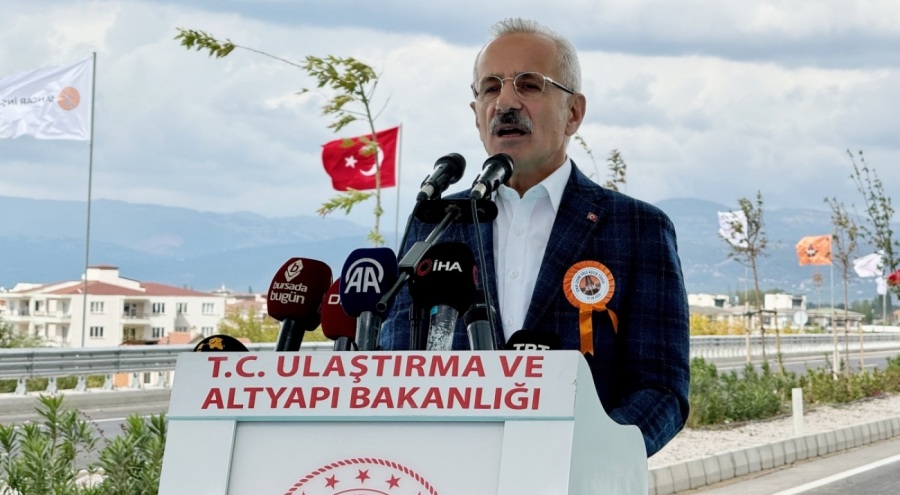Bakan Uraloğlu, İznik Çevre Yolu Açılış Töreni'nde açıklamalarda bulundu