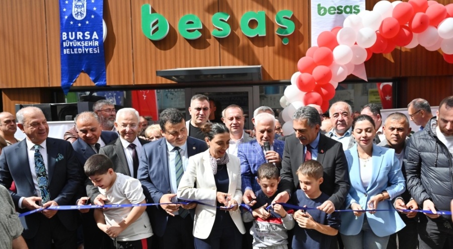 Bursa Gemlik'te BESAŞ'ın ilk satış mağazası açıldı