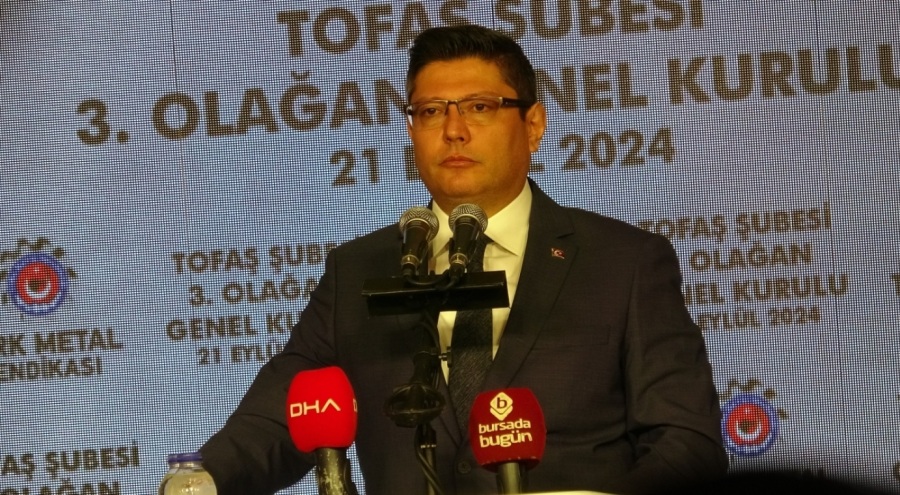 Türk Metal Sendikası Genel Başkanı Uysal Altundağ: Adil bir vergi düzenlemesi istiyoruz