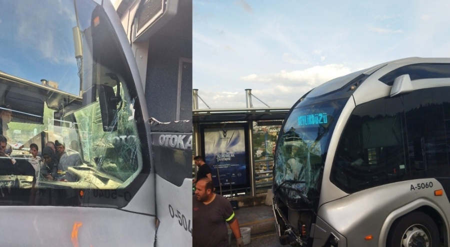 15 Temmuz Şehitler Köprüsü'nde korkunç kaza!