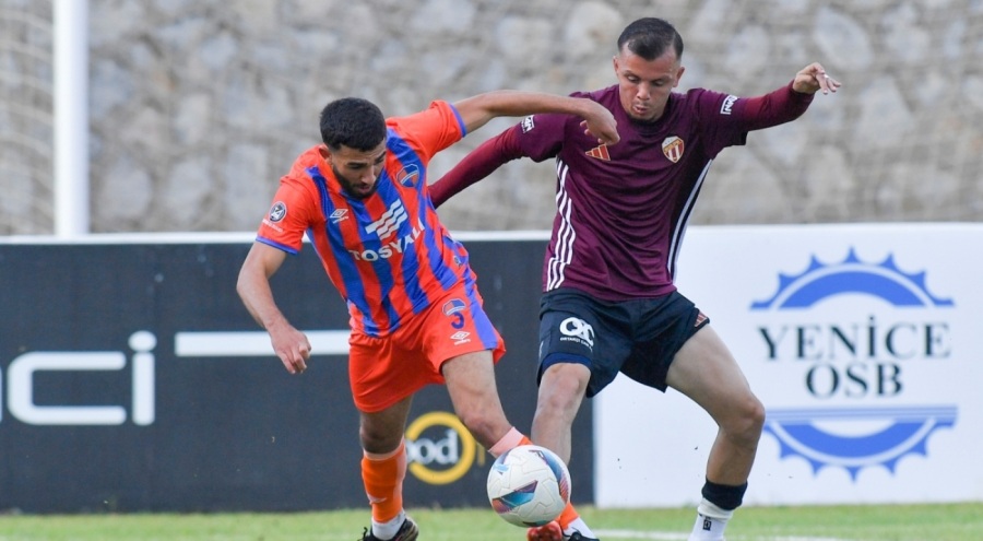İnegölspor ve İskenderunspor karşılaşması beraberlikle sonuçlandı
