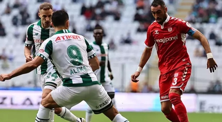 Konyaspor 0-0 Sivasspor karşılaşması 0-0 sona erdi