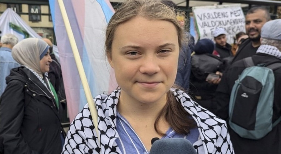 Greta Thunberg: İsrail'in Filistin'deki soykırımı ile ilgili konuştu