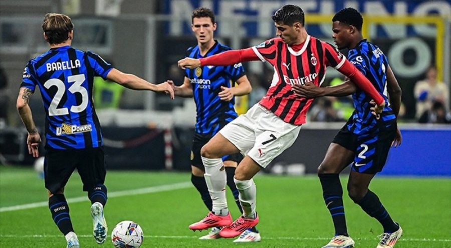 Milan, Inter'i son dakikalarda yendi
