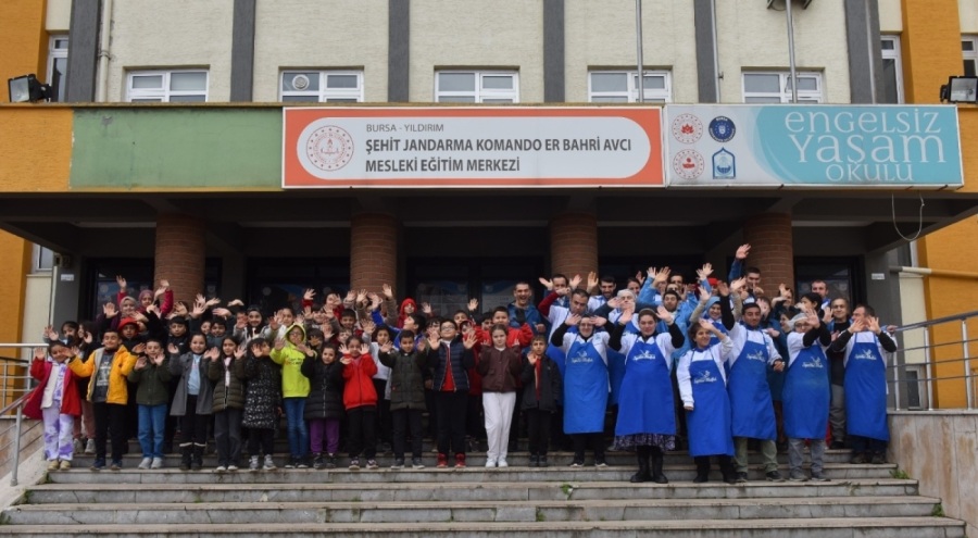 Bursa'da Engelsiz Yaşam Okulu özel bireylere istihdam sağlıyor