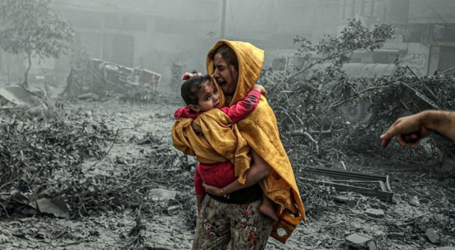 Gazze'de can kaybı 41 bin 455'e yükseldi