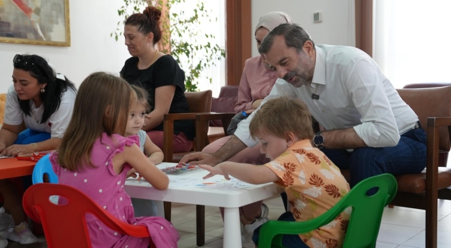 Gürsu da çocuklara ve annelerine yeni atölye