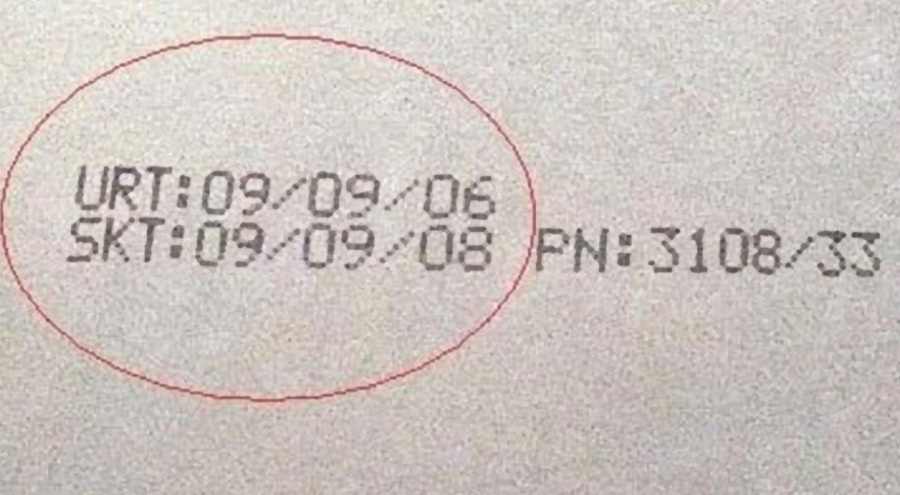 Son kullanma tarihleri asetonla silinen gıda ürünlerine el konuldu!