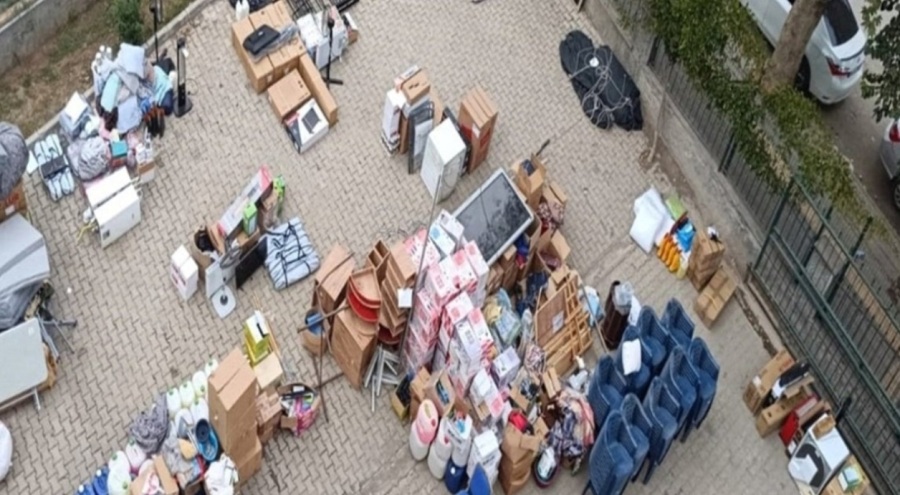 Kahramanmaraş'ta deprem yardımlarını satan 4 kişi gözaltına alındı