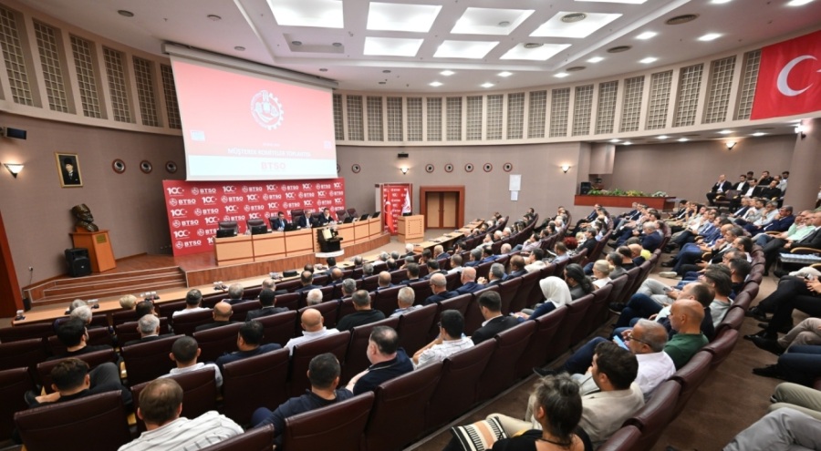 Bursa Ticaret ve Sanayi Odası Müşterek Komiteler ve Eylül Ayı Meclis Toplantısı gerçekleştirildi