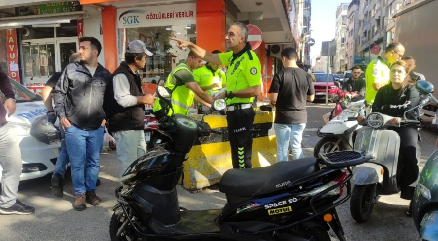 Bursa'da motosikletlere sıkı denetim