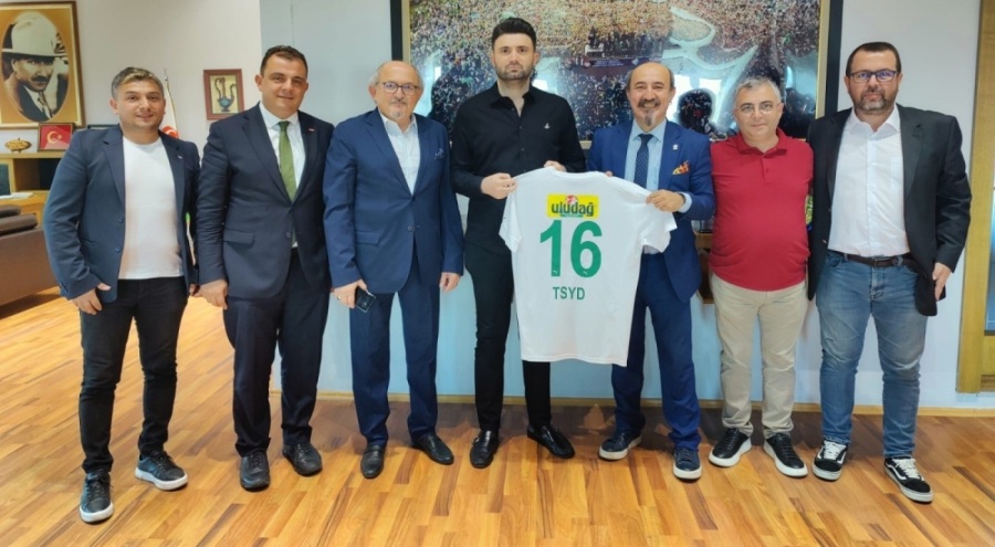 TSYD Bursa Şubesi'nden Bursaspor'a ziyaret