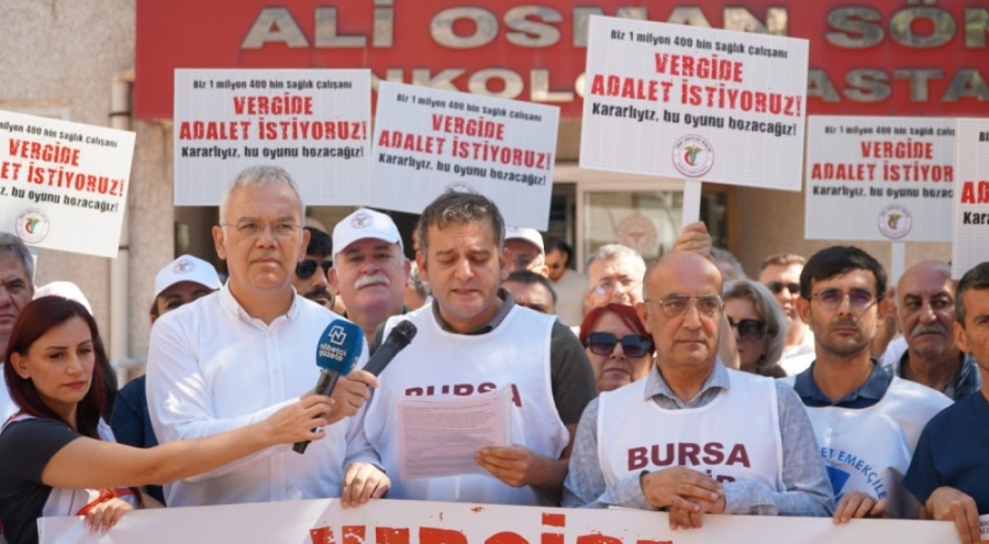 Bursa Tabip Odası'ndan açıklama: Vergide adalet istiyoruz!