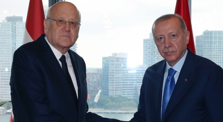 Cumhurbaşkanı Erdoğan, Lübnan Başbakanı Mikati'yi kabul etti