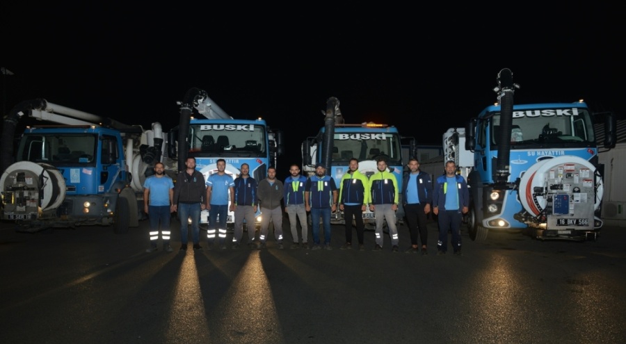 Bursa'da sorunsuz altyapı için kış hazırlığı